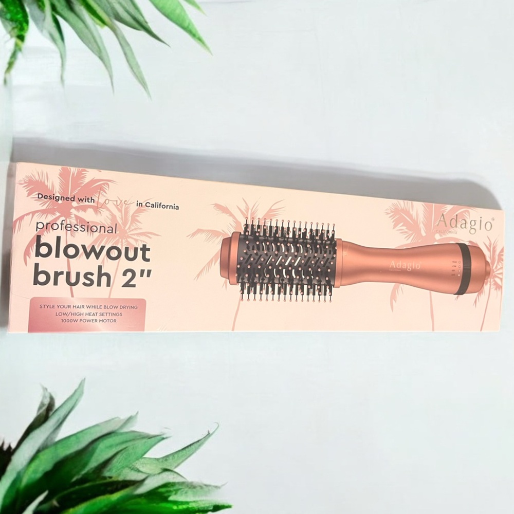 Adagio Professional Blowout Brush 2" - Rose Gold